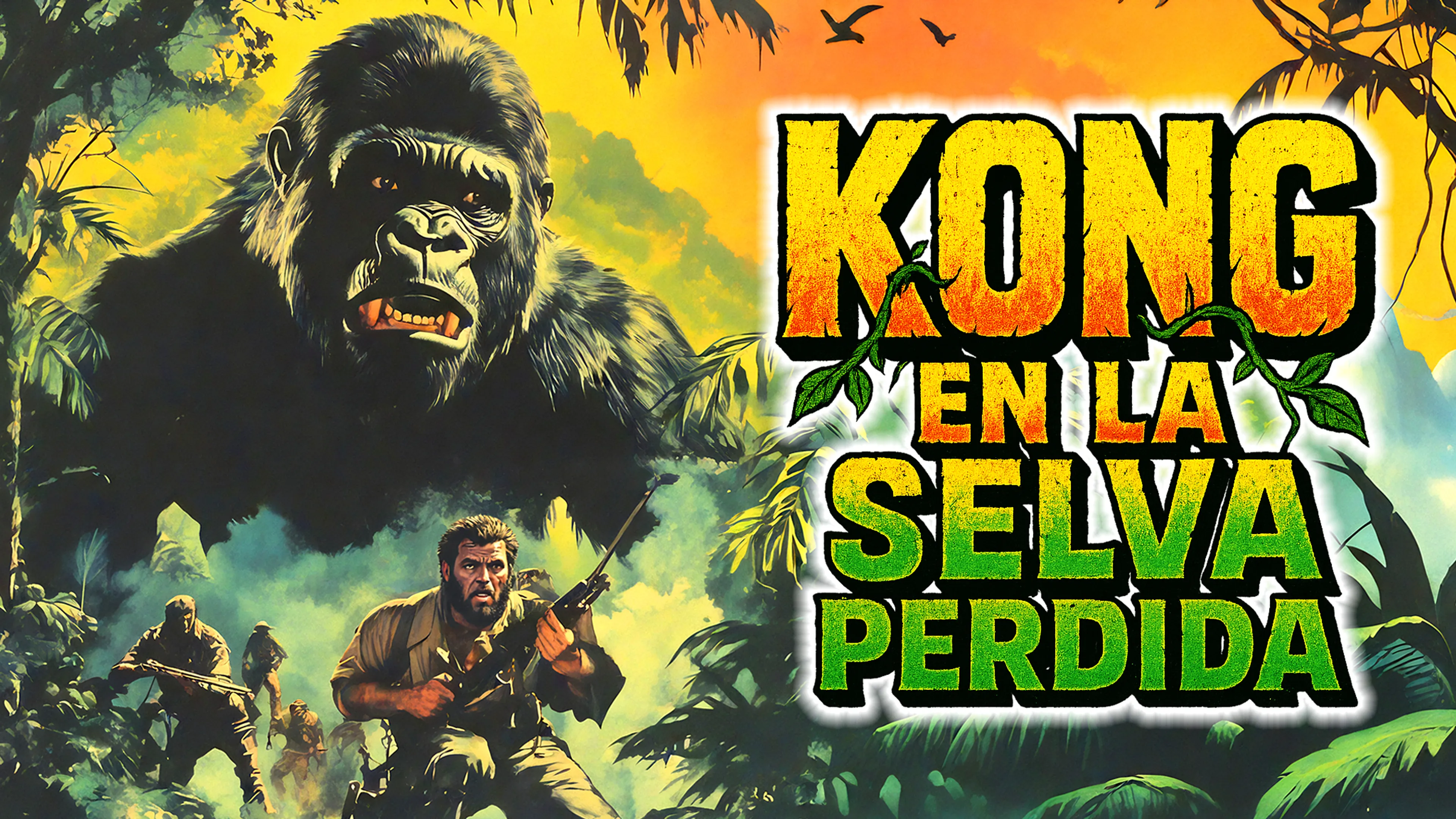 Kong en la Selva Perdida poster